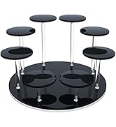 Acrylic Display Stand, Display Stand for Funko POP Figures, 8-Tier Perfume Organizers and Storage...