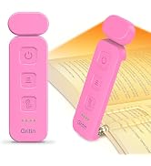Gritin Reading Light, Rechargeable Book Light for Reading in Bed - Eye Caring 3 Color Temperature...