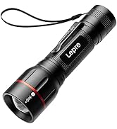 Lepro LED Tactical Flashlight with Clip, LE2050 High Lumen, Super Bright, 5 Lighting Modes, Zooma...