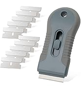 EHDIS Ceramic Scraper Car Sticker Remover Glass Stove Top Razor Scraper Label,Glue,Paint,Adhesive...