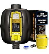Tylola MAX Shower Filter for Hard Water – NSF 42 Certified – Extra-Fine Media Tackles Chlorine, C...
