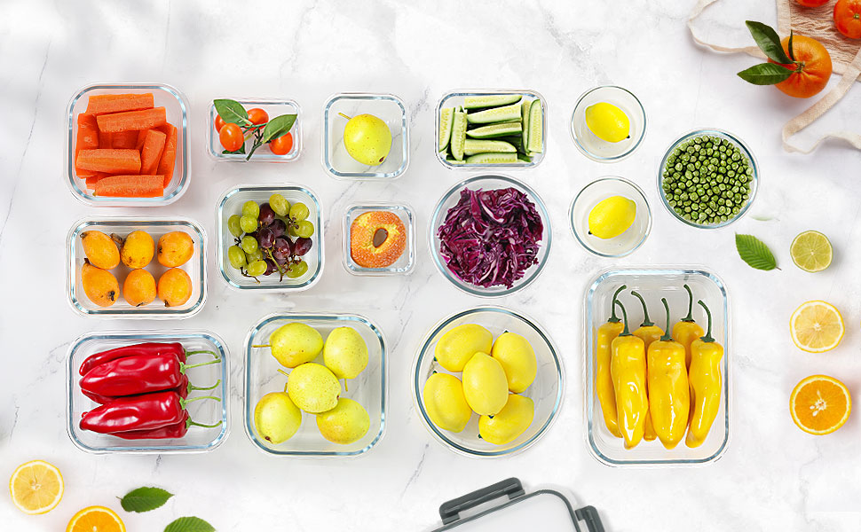 glass food storage containers