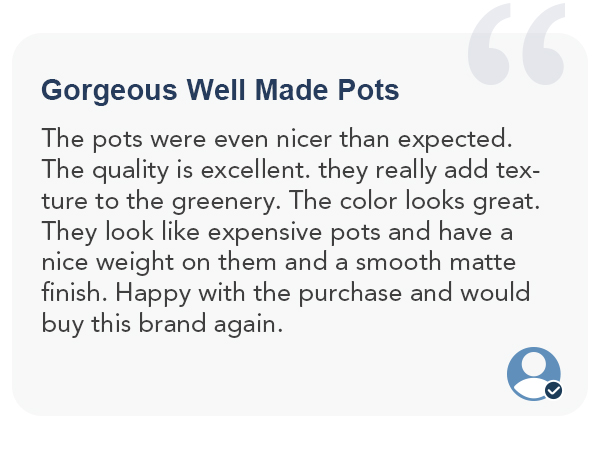 Ceramic planters