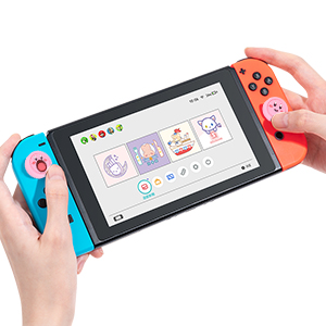 Kirby switch thumb grips