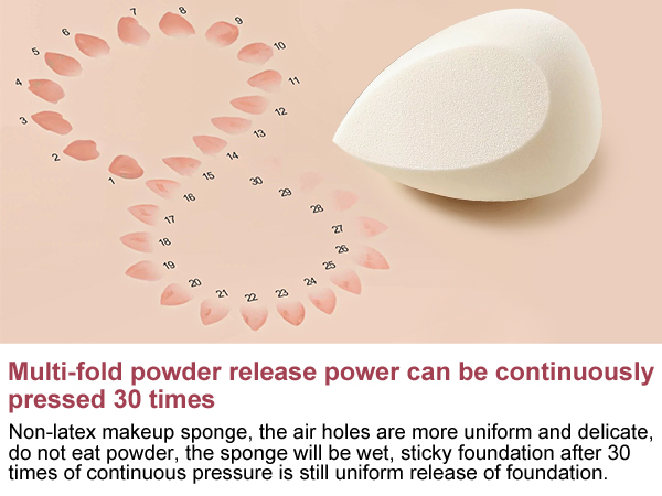 Take foundation once, can press 30 times