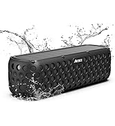 ABFOCE Solar Bluetooth Speakers, Portable Wireless Speaker with 10W Rich Stereo Sound, 30Hrs Play...