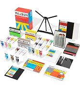 MEEDEN Painting Set with 24×120ML Heavy-Body Acrylic Art Paint Set, Painting Kit with Aluminum Ta...