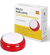 Spanish Talking Clock - Reloj Parlante con Voz en Español - Telling Time in Spanish for The Visua...