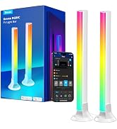 Govee RGBIC Light Bars, 15 Inches WiFi TV Backlight Suitable for 45-70 inch TVs, Smart Light Bars...