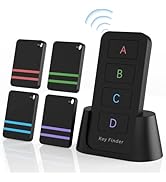 Remote Control Finder, Pack of 4 Find My Keys Device | Stick on Remote Finder Beeper, Tracker Tag...