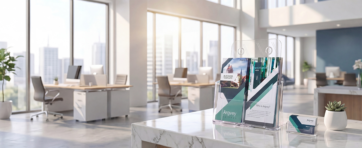 pamphlet holder display stand