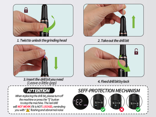 Portable Nail Drill