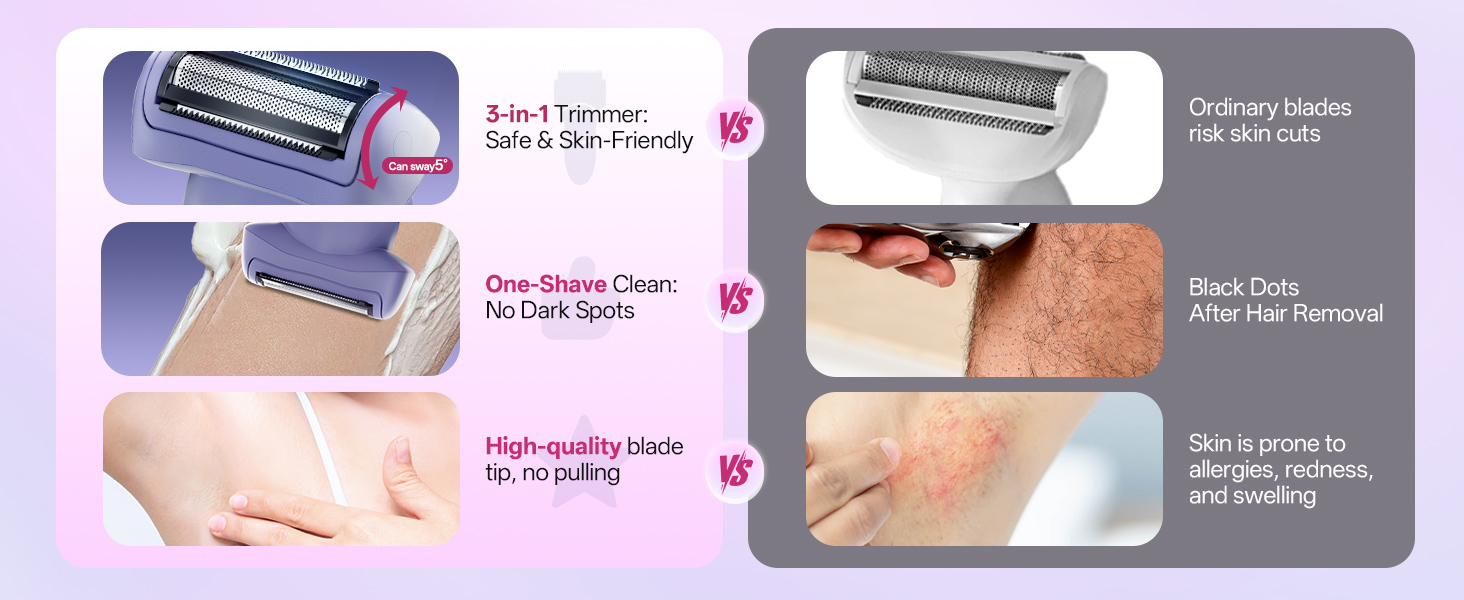 Electric Shaver for Women