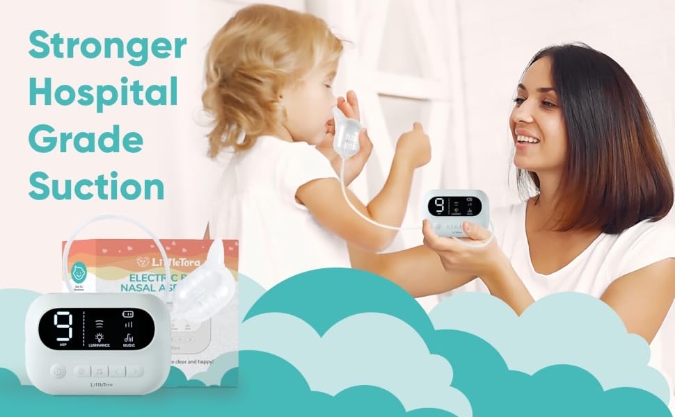 nasal aspirator sucker electric booger sucker cleaner infant congestion mucus vacuum newborn