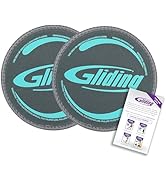 Gliding Discs for Working Out - Exercise Sliders for Carpet & Hardwood Floors 1 Pair, Authentic W...