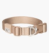BuddyArmor All-Weather Dog Collar Reflective Adjustable Soft Nylon Anti-Lost Collar Breat...
