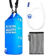 Burtrail Ultra Gravity Water Bag 8L,Compatible with Sawyer Mini Micro Squeeze and Other Water Fil...