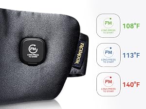 heated eye mask