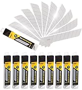 DOWELL 18mm Snap Off Blades SK5 Utility Knife Retractable Blades Box Cutter Blades (100pc)