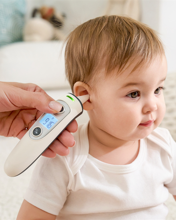 Ear and forehead thermometer FC-IR100