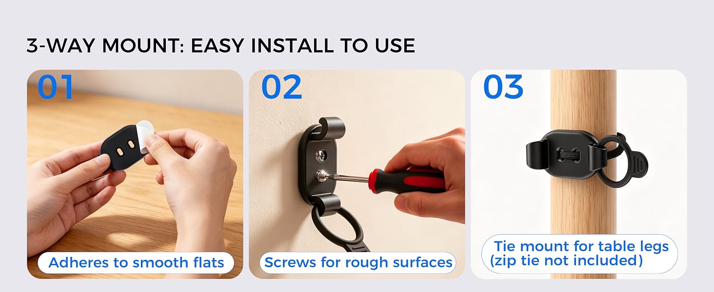 elastic cable management clip adhesive ethernet tv cable hider cord organizer for appliances