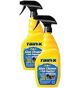 Rain-X 5071268-2 Glass Cleaner + Rain Repellent, 23 fl oz., Pack of 2