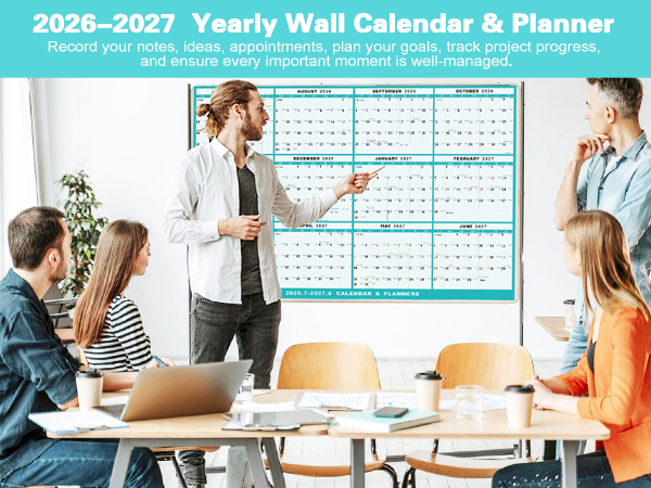 Academic Wall Calendar