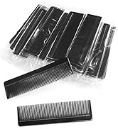 100 Pack Pocket Hair Combs Individually Wrapped, Fine Combs In Bulk Individually Wrapped, Bulk Co...