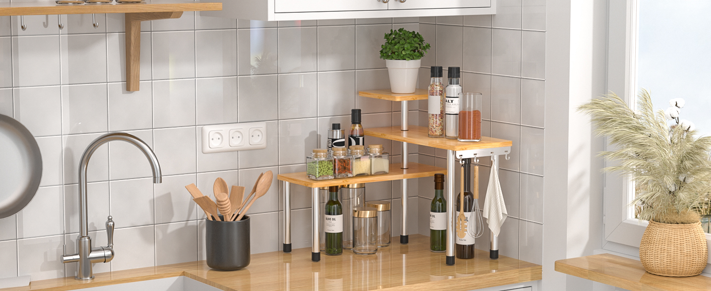kitchen countertop organizer