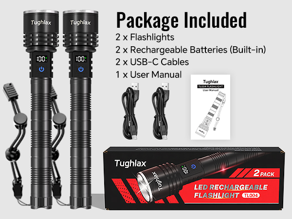 Flashlight High Lumens