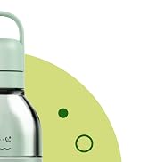 sodastream Fizz & Go Cool, Stainless Steel Carbonated Water Bottle 0.9L, Insulated Metal Bottle f...