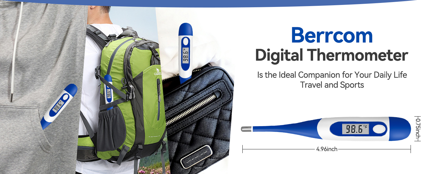 Digital Oral Thermometer for Fever