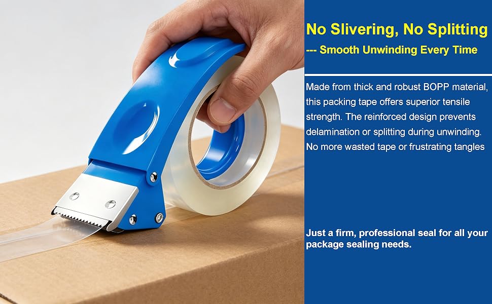 shipping tape with dispenser