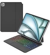 Mollenmell Keyboard case for iPad Air 11-inch (M3 2025/M2 2024) and iPad Pro 11-inch (1st/2nd/ 3r...