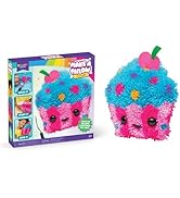 LatchKits Cupcake Pillow - Latch Hook Kits for Kids, Arts and Crafts, Yarn Art, Kids Crafts, Toys...