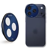 Raywowo iPhone 17 Pro ND Filter, Variable ND2-32 Lens Filter, Control Exposure for Video, Quick I...