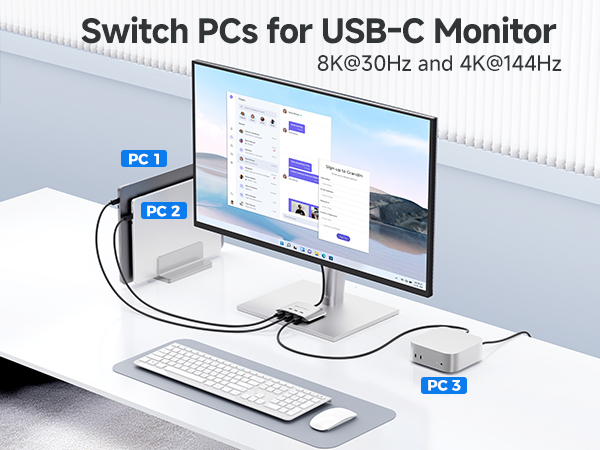 kvm usb c switch