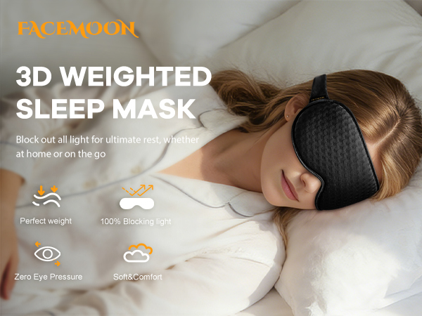 Weighted Eye Masks for Sleep