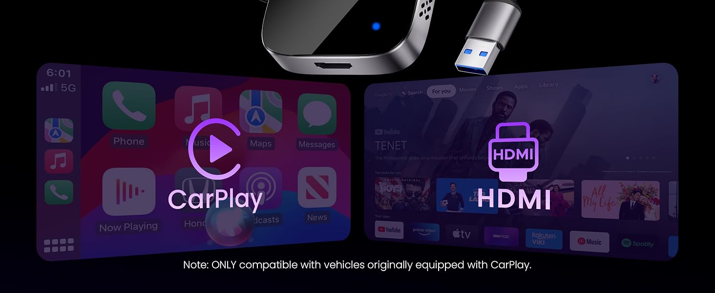 Carplay & HDMI