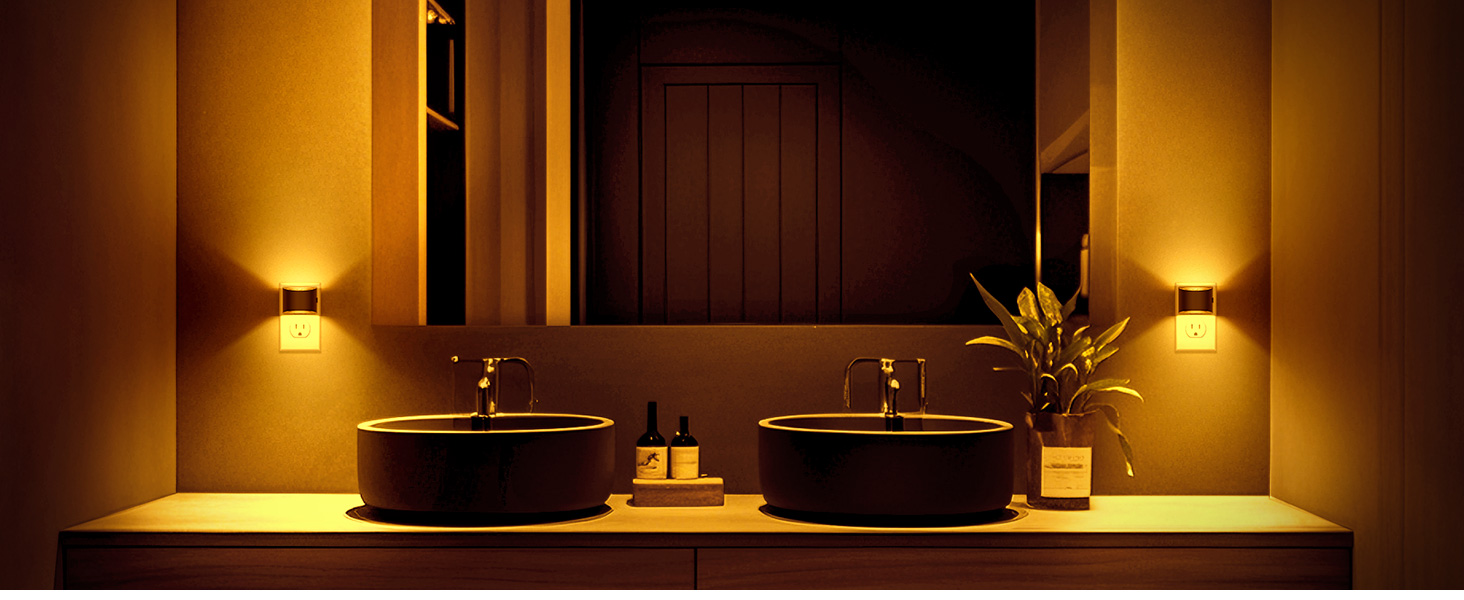 amber night light