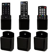 foxwake Remote Control Holder Wall Mount 6Pack, Hole-Free Storage Box for Tv Fan Light Air-Condit...