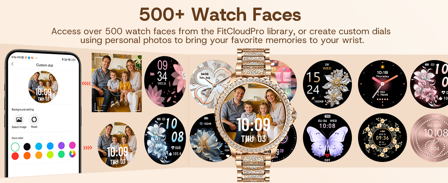 500+ WATCH FACE