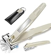 Nail Clippers for Men 360 Degree Rotary Head Toenail Clippers for Seniors with Long Handle Sharp ...