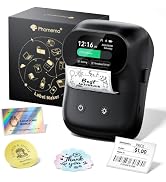 Phomemo M20Pro Label Maker, Touch Screen Bluetooth Thermal Label Printer | 300dpi Offline Templat...