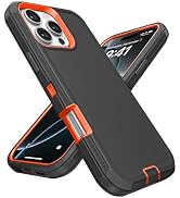 Jelanry Case for iPhone 16 Pro Max 5G 6.9-inch, Heavy Duty Rugged Dual-Layer Shockproof Dropproof...
