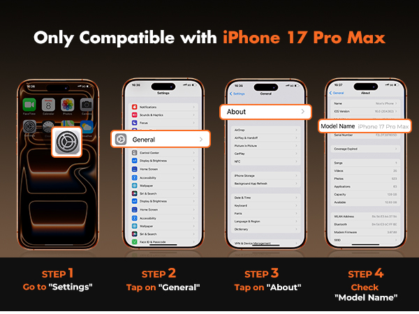 Screen Protector iPhone 17 Pro Max