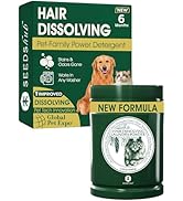 Pet Hair Remover for Laundry - Dog & Cat, Upgraded Higher Hair Dissolution, Detergent + Stain Rem...