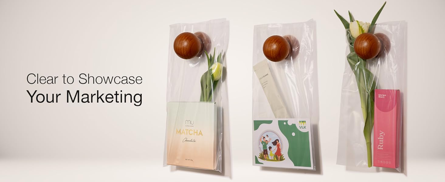 door hanger bags plastic clear real estate outdoor flyer holder for agents
