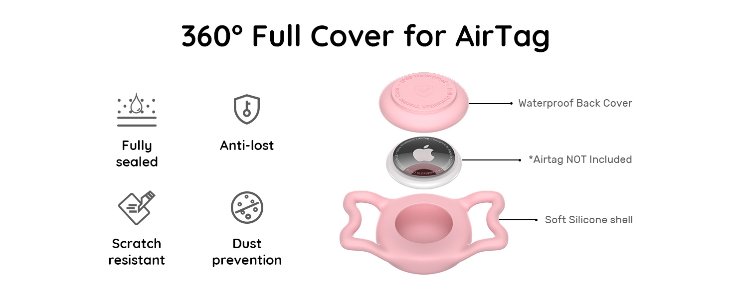 360° Full Cover for AirTag