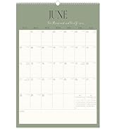 GuassLee Large Wall Calendar 2026-2027,22"x 15" Vertical Jumbo Desktop/Wall Calendar from Jun. 20...